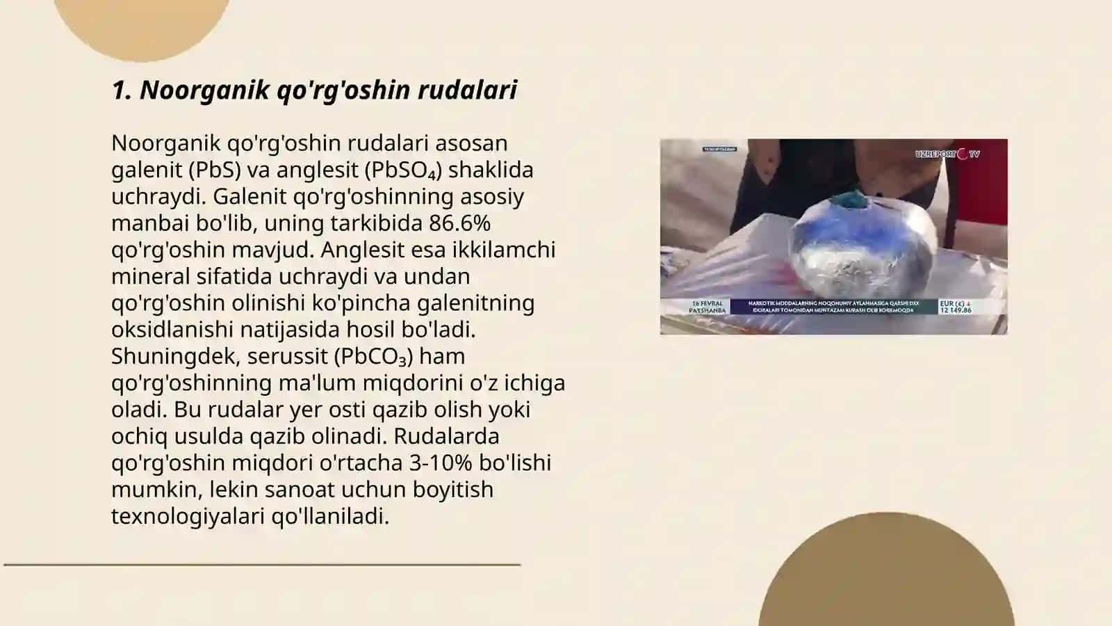 Noorganik moddalarning tabiiy manbalari 3