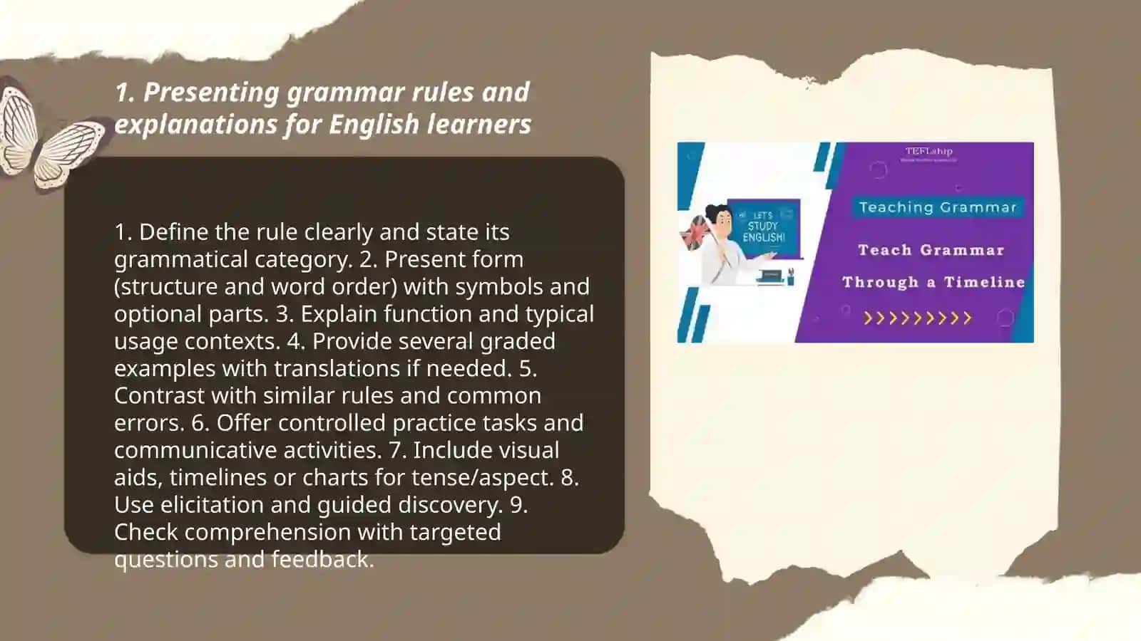 Teaching grammar 3