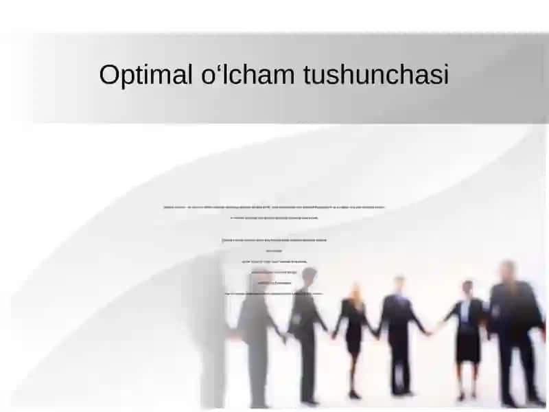 Ishlabchiqarish hajmi samarasi 3