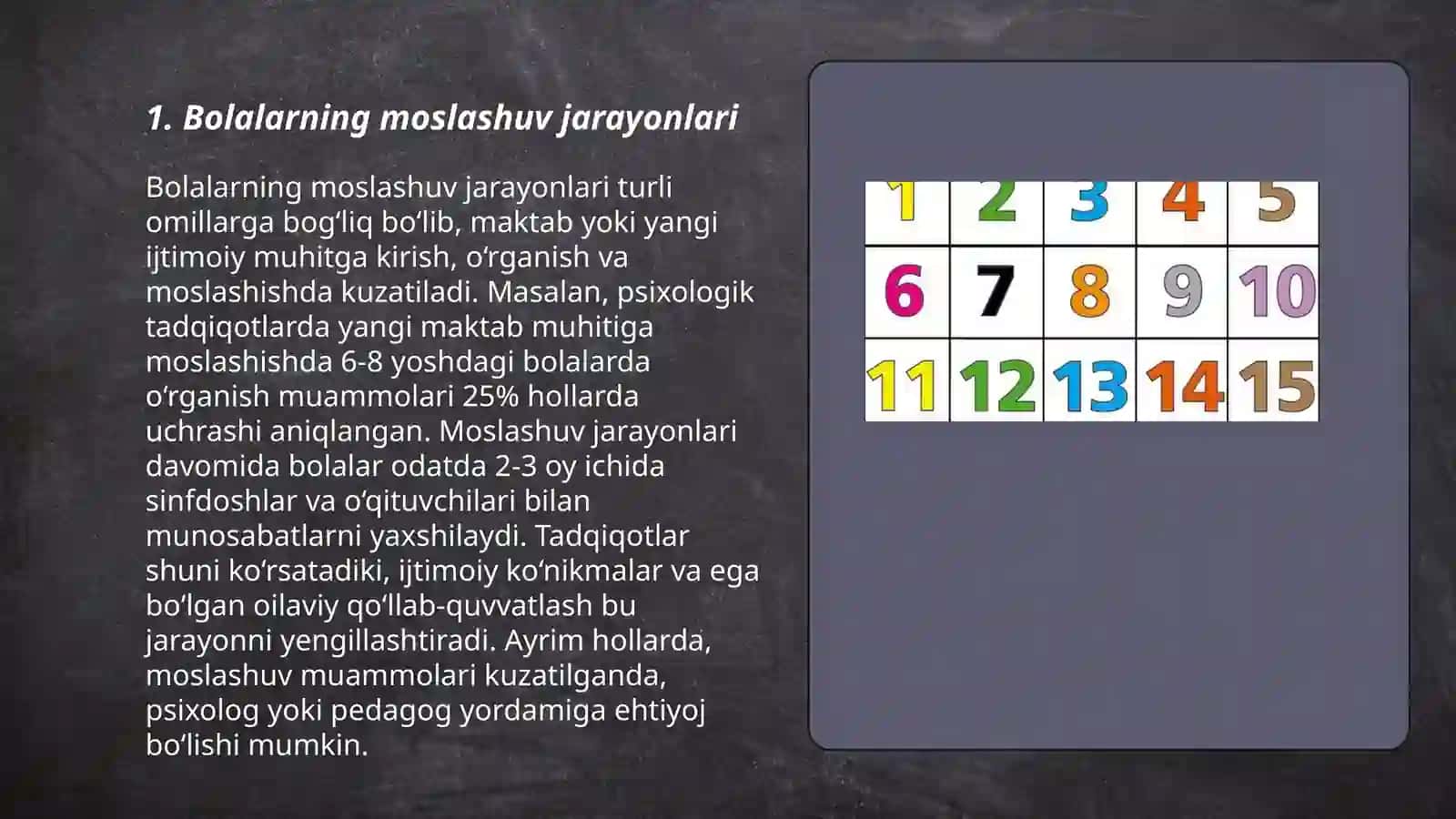 Ijtimoiy pedagogik faoliyatda bolalarning moslashuv ko'nikmalarini shakllantirish 3