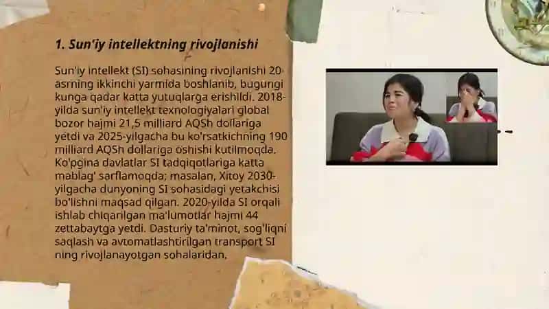 Sun'iy intellektning rivojlanishi 3