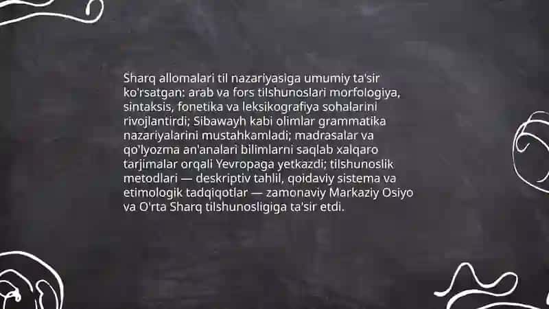 Sharq allomalarining til nazariyasi 3
