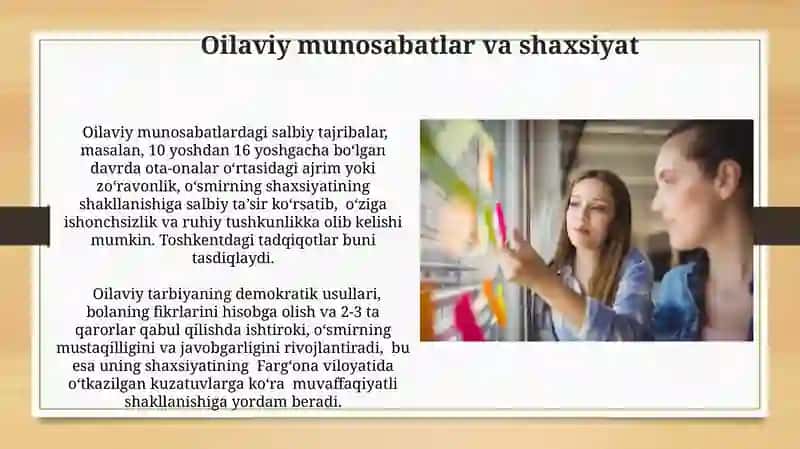 O’smirlik yoshida shaxsning shakllanishi 3