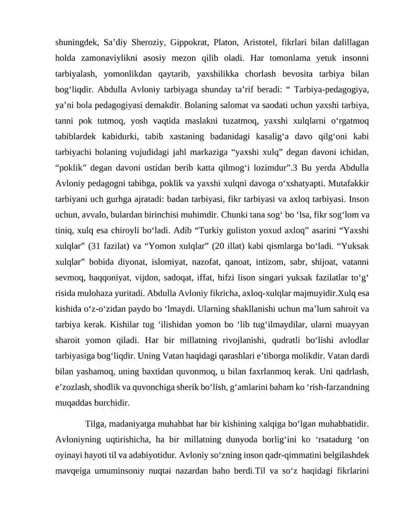 A. Avloniyning pedagogik qarashlari 3