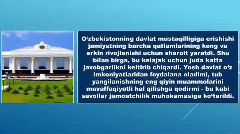 O’zbekiston Respublikasida Milliy davlatchilikning shakllanishi va rivojlanishi 3
