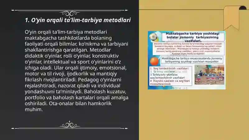Oʻyin orqali taʼlim-tarbiya metodlari 3