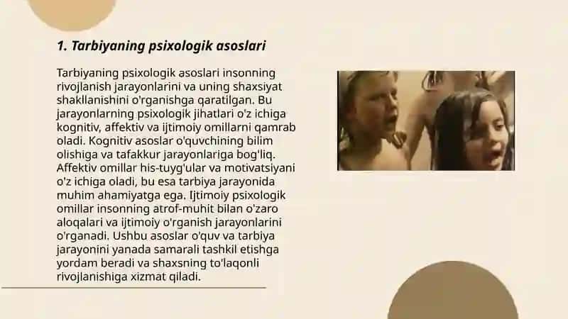 Tarbiya jarayoning pisixologik mohiyati 3