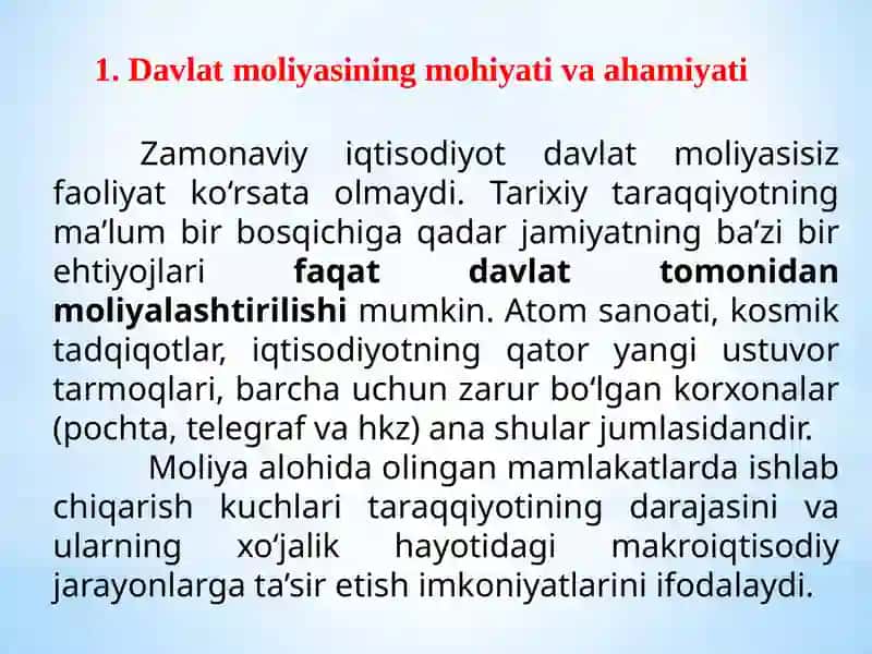 Davlat moliyasi 3