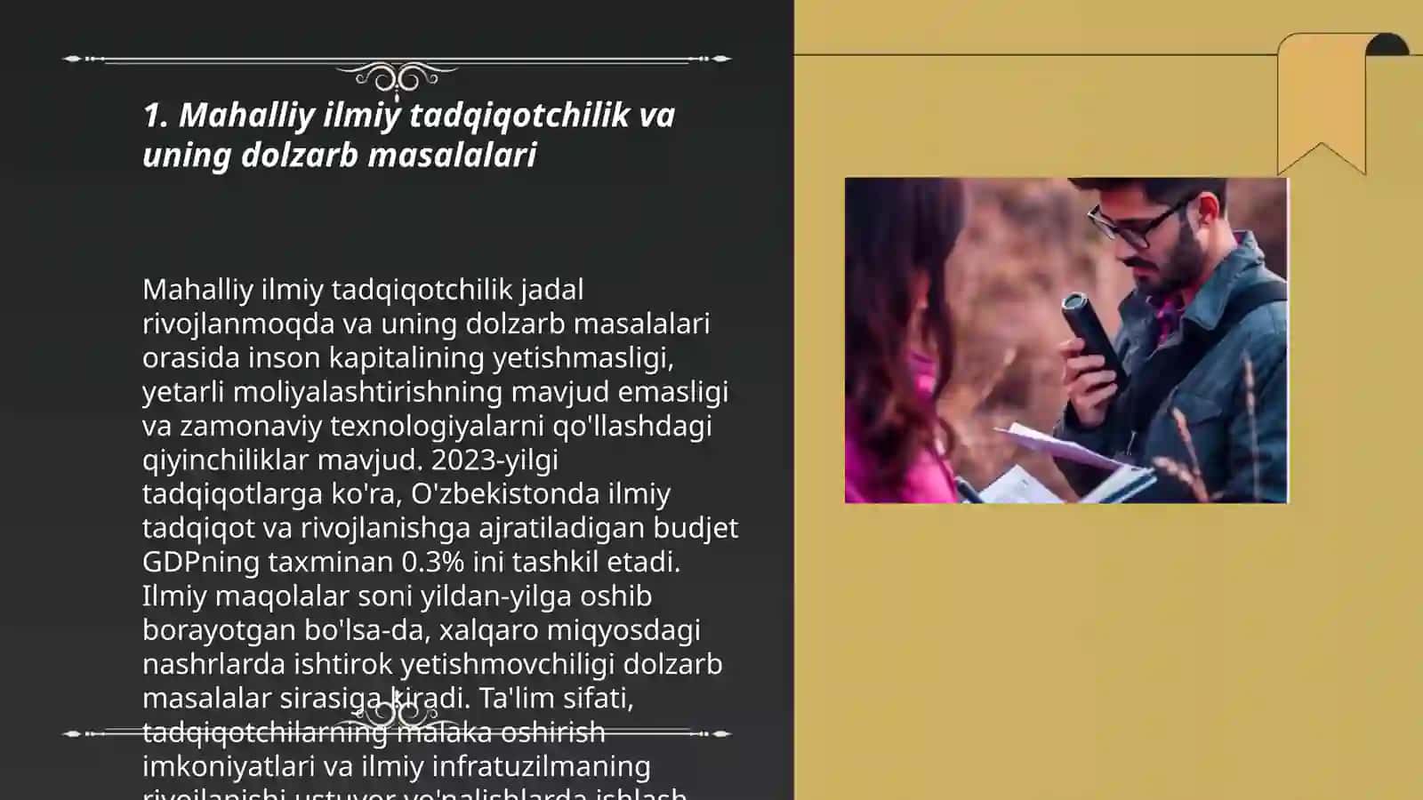 Mahalliy ilmiy tadqiqotchilik va uning dolzarb masalalari 3