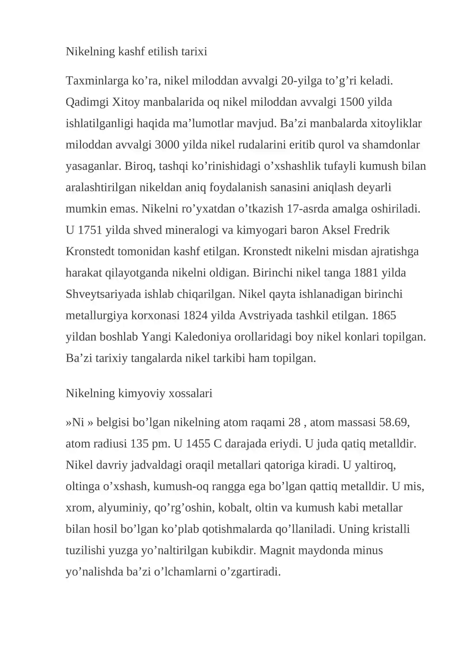 Nikel elementi 3