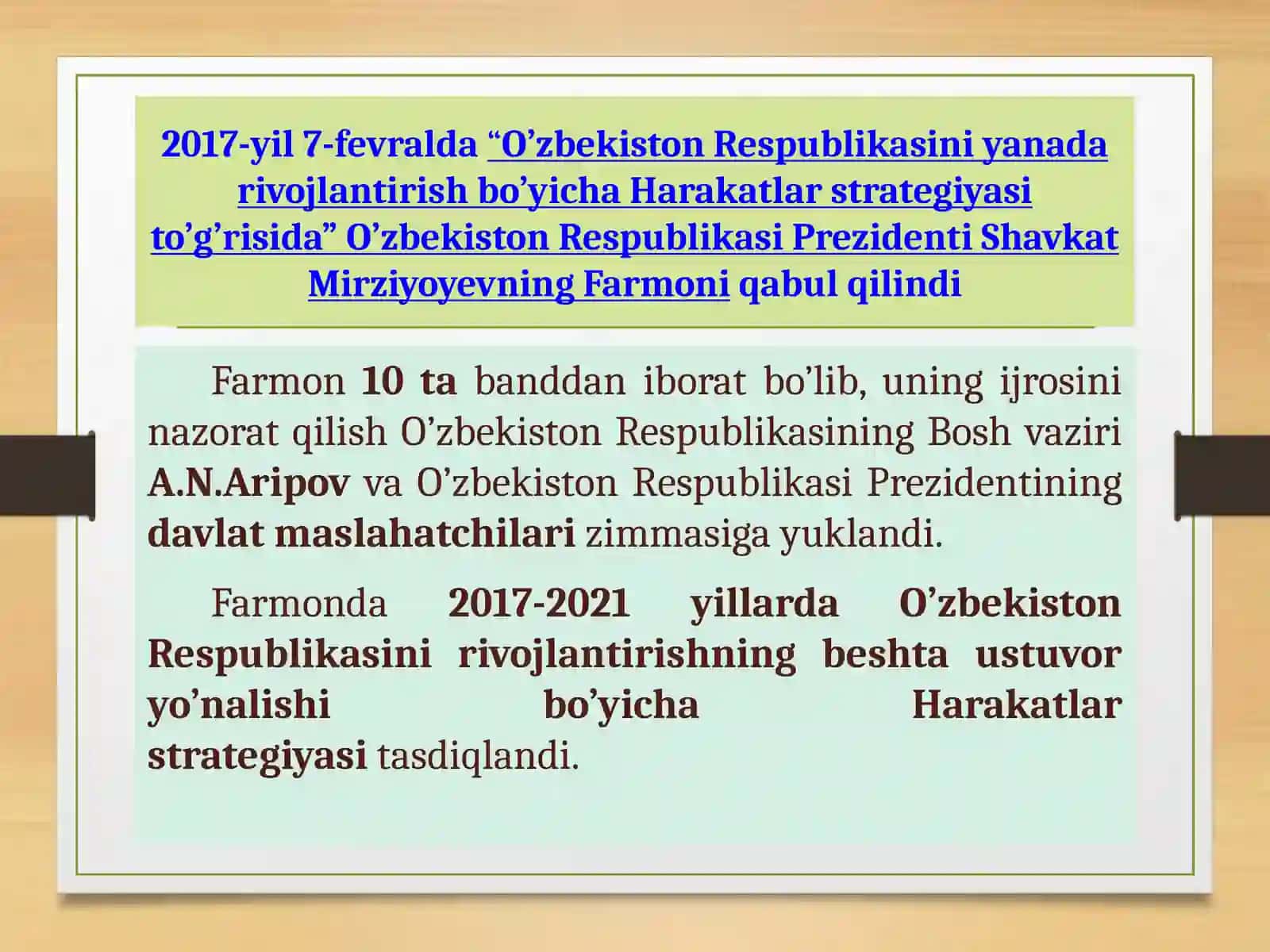 Yangi o'zbekiston 3