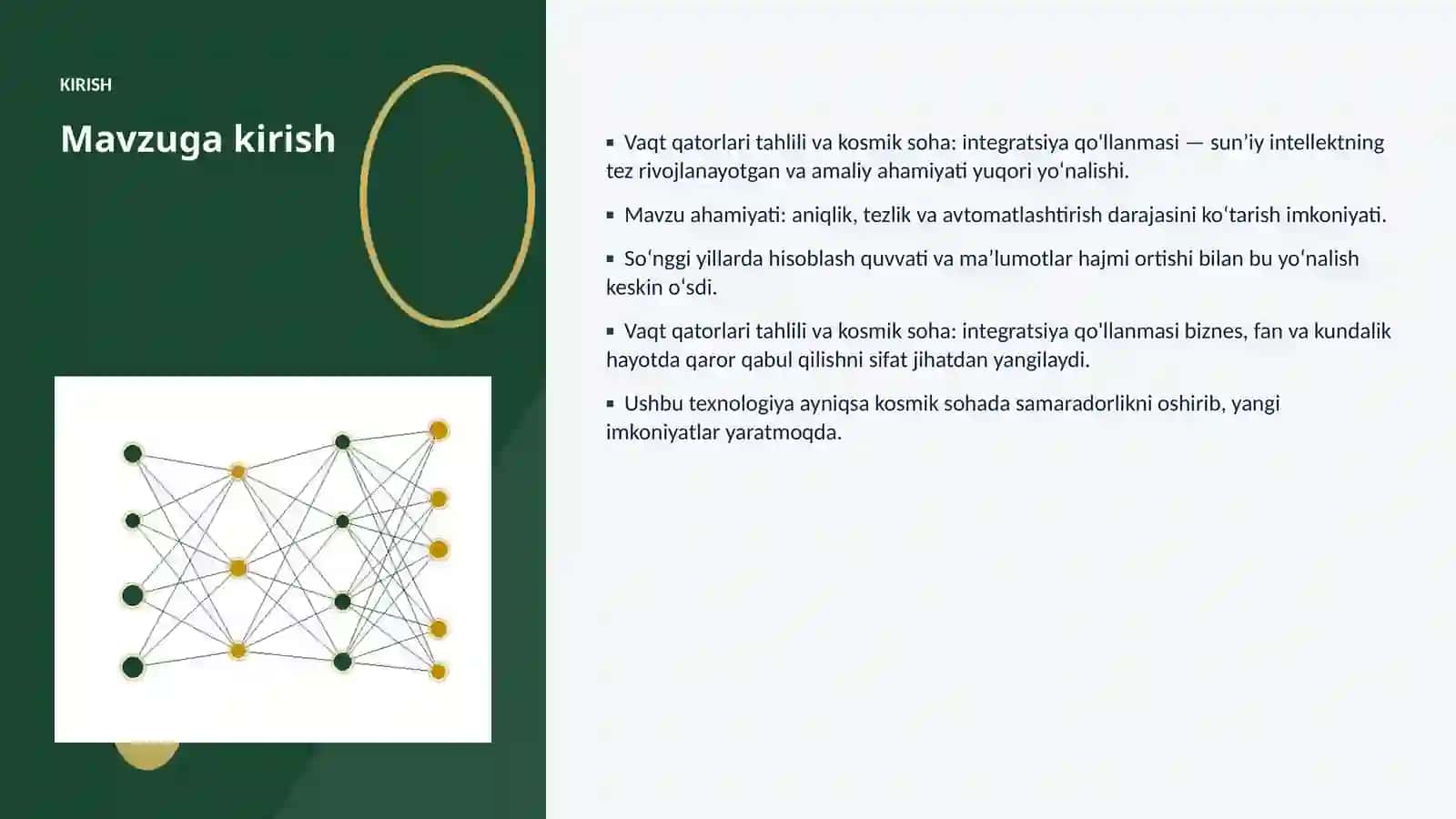 Vaqt qatorlari tahlili va kosmik soha: integratsiya qo'llanmasi 3
