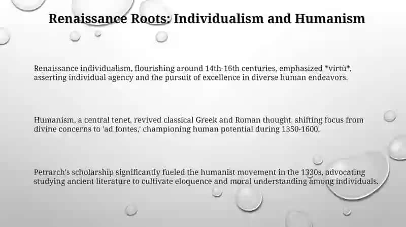 The Renaissance Stage: Humanism and the Rise of the Individual 3