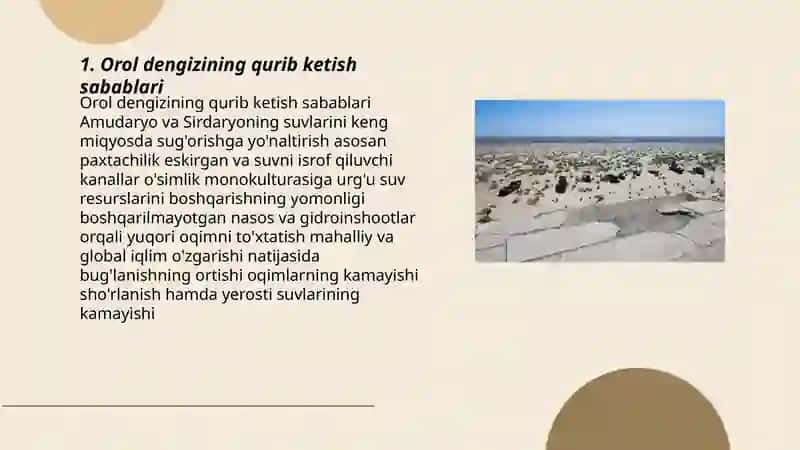 Orol dengizi muammolari 3