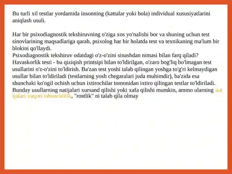 Guruhiy psixodiagnostika: metodlar va metodikalar 3