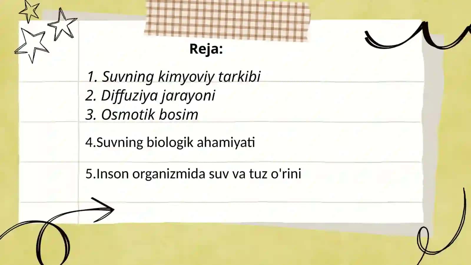 Suv va tuz almashinuvi 3
