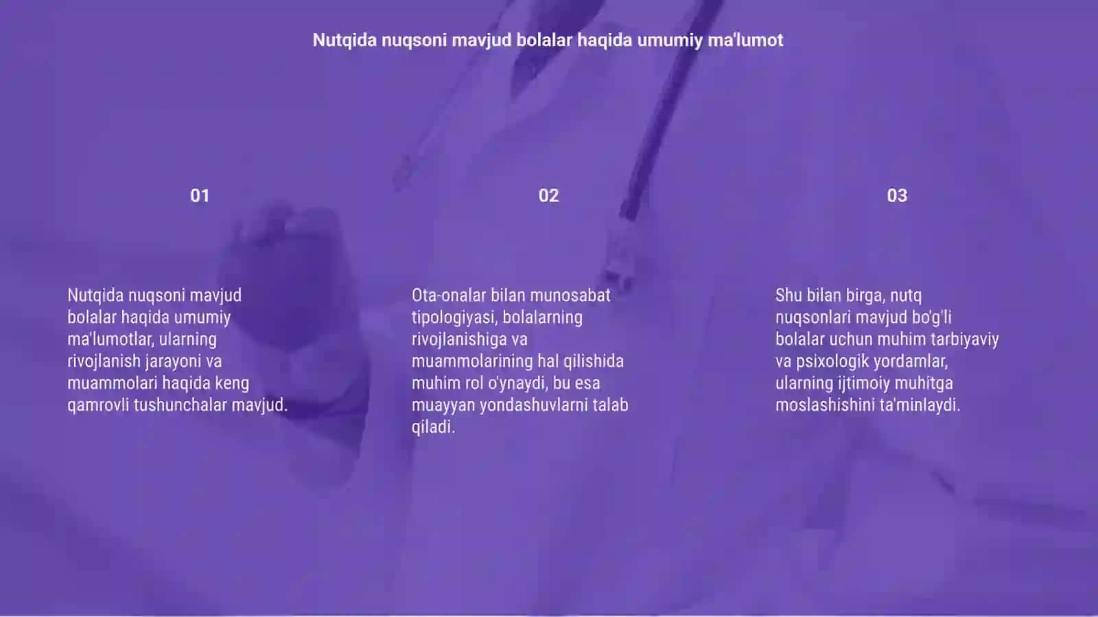 Nutqida nuqsoni mavjud bolalar va ota ona munosabati tipologiyasi 3