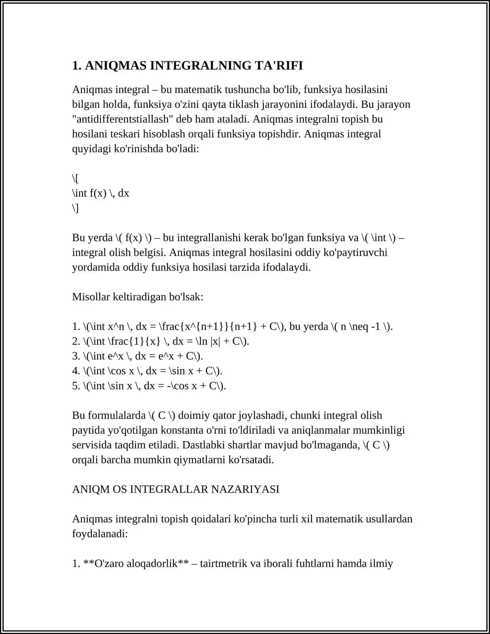 ANIQMAS INTEGRAL 3