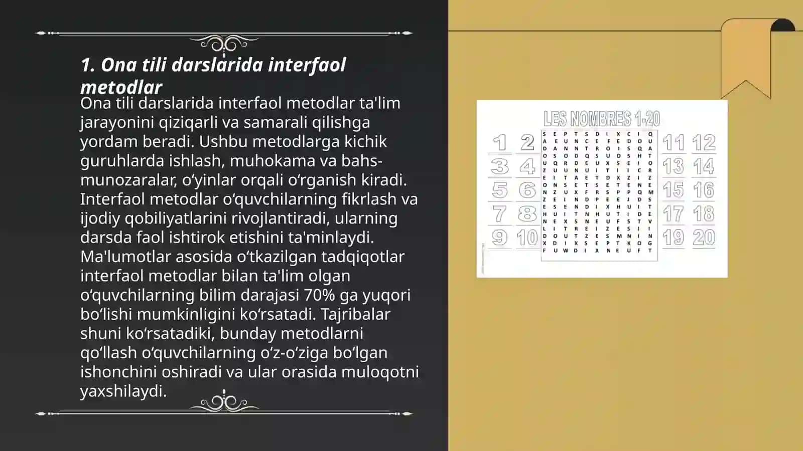 Ona tili darslarida interfaol metodlar 3