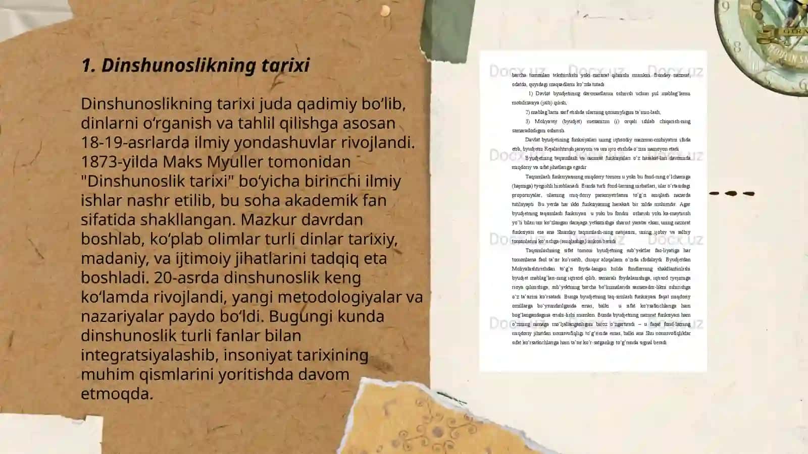 Dinshunoslikning Tarixi 3