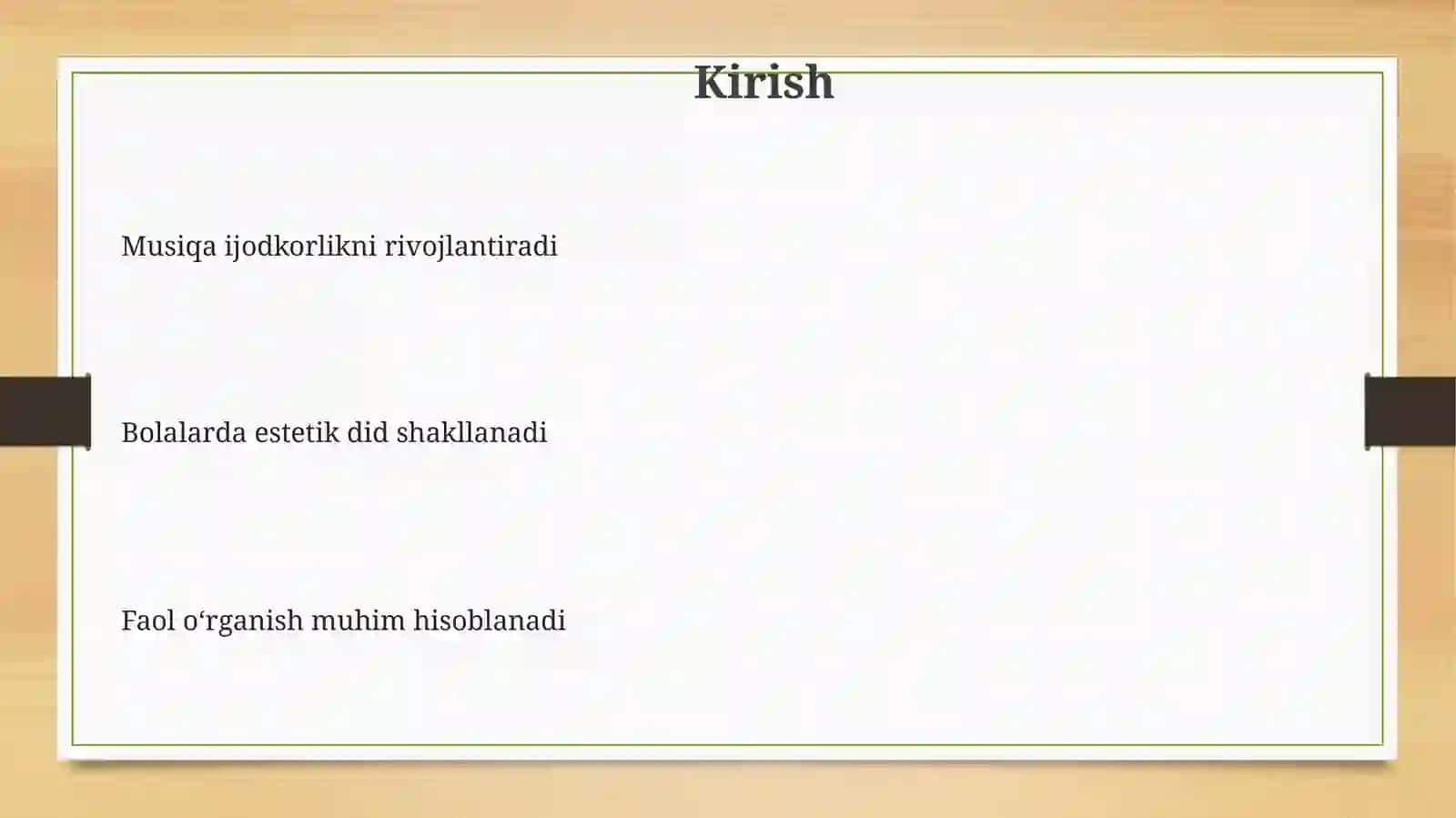 Musiqa mashg‘ulotlarida tarbiyalanuvchilarning ijodkorlik qobilyatini loihalashtirish 3