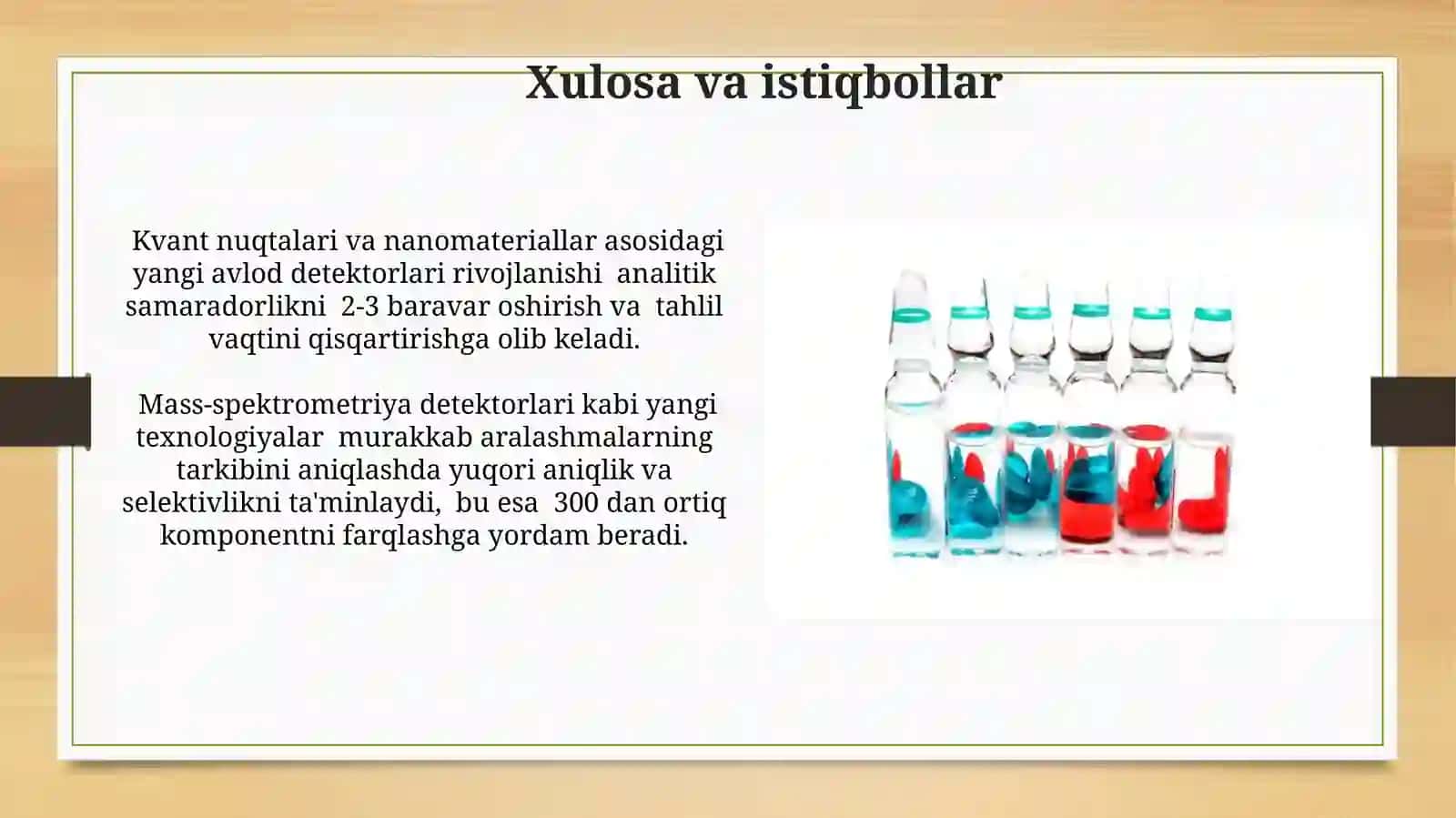 Xromotografiya detektorlari va ularning bir biridan farqi 3
