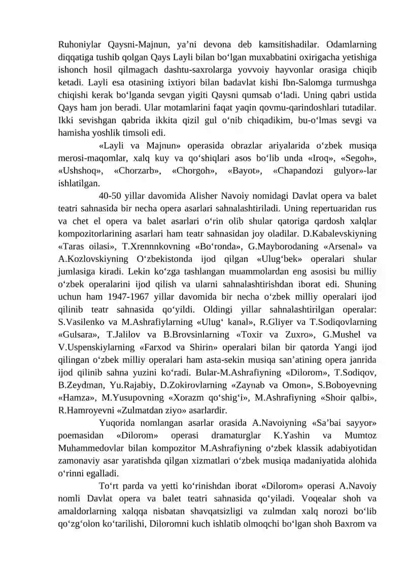 O‘zbek kompozitorlari ijodida opera janri va uni o‘quvchi ongida singdirish uslublari 3