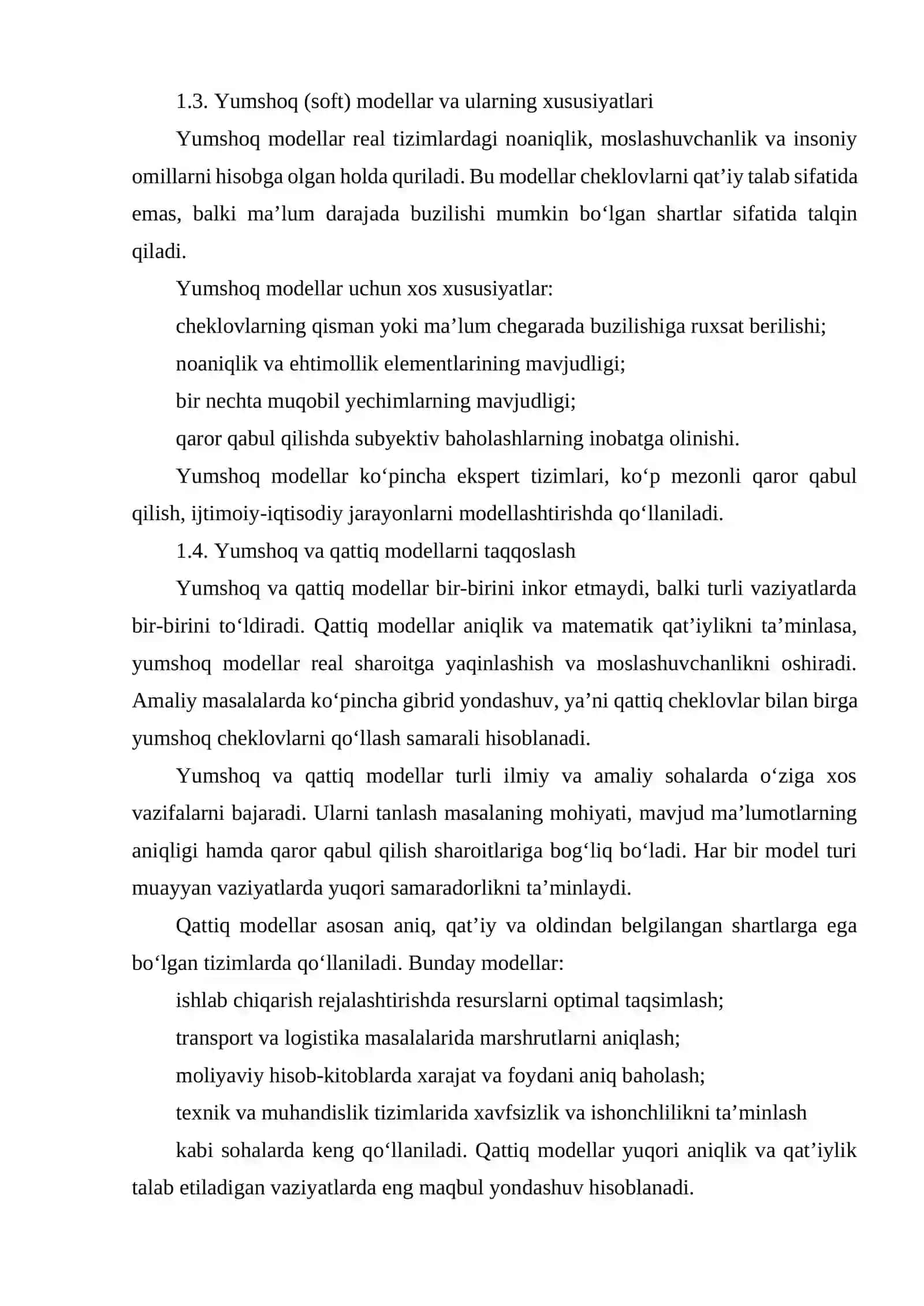 Chiziqli dasturlashning eksperimental masalalari 3