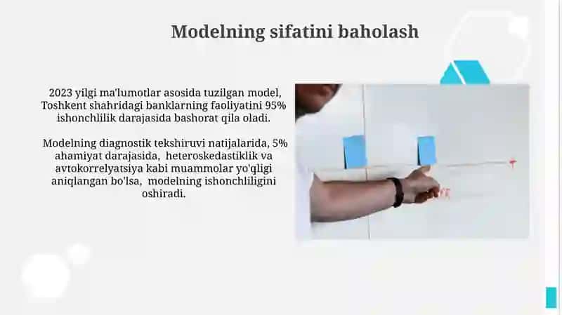 Xizmat koʻrsatish korxonalari faoliyai ko'rsatkichlarini ekonometrik modellashtirish 3