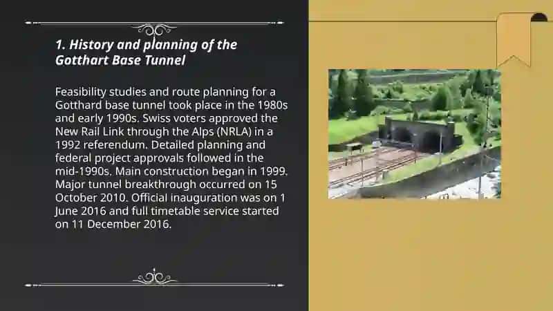 The Gotthart Base Tunnel 3