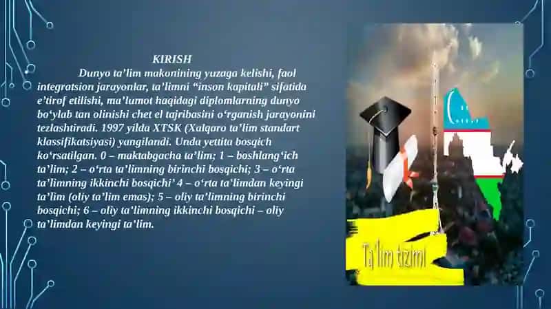 Iqtisodiy rivojlanuvchi davlatlarning ta'lim tizimi 3