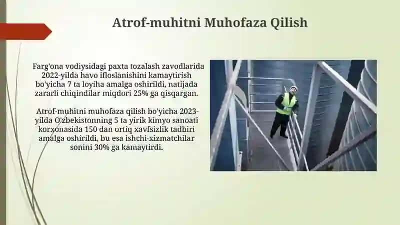 Xavfli Ishlab Chiqarish Korxonalarida Kasbiy Xavfsizlik va Sanoat Xavfsizligi 3