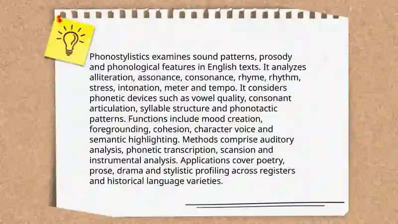Text as a subject of stylistic study 3