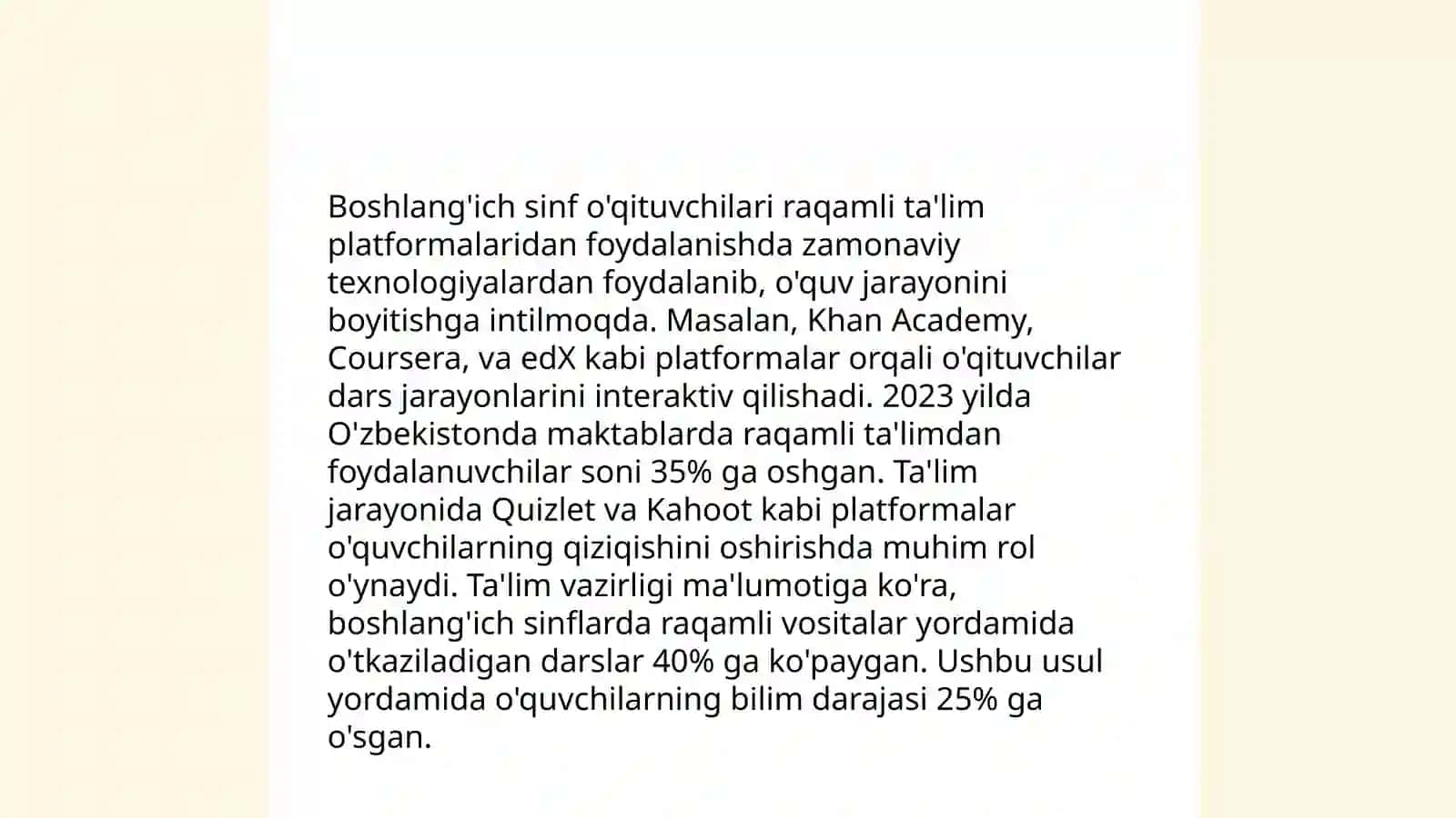 Boshlang'ich sinf o'qituvchisining innovatsion faoliyati 3