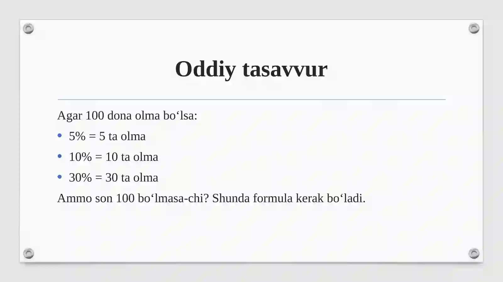 Foiz va uningtatbiqi 3