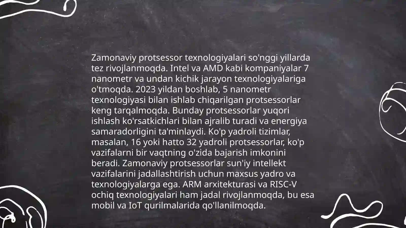 Zamonaviy shaxsiy kompyuter texnologiyalari 3