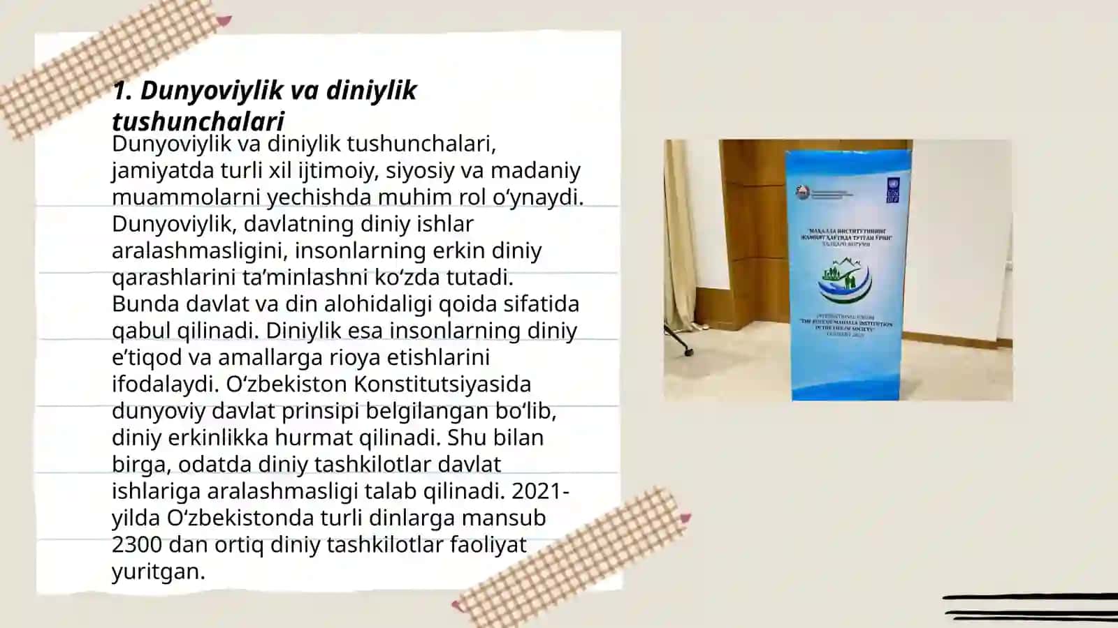 Jamiyat hayotida dunyoviylik va diniylikning mutonosibligi 3