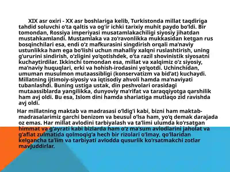 Munavvar QoriAbdurashidxonovasarlarida o’qituvchilarning pedagogik mahoratlarini shakillantrish masalalari 3