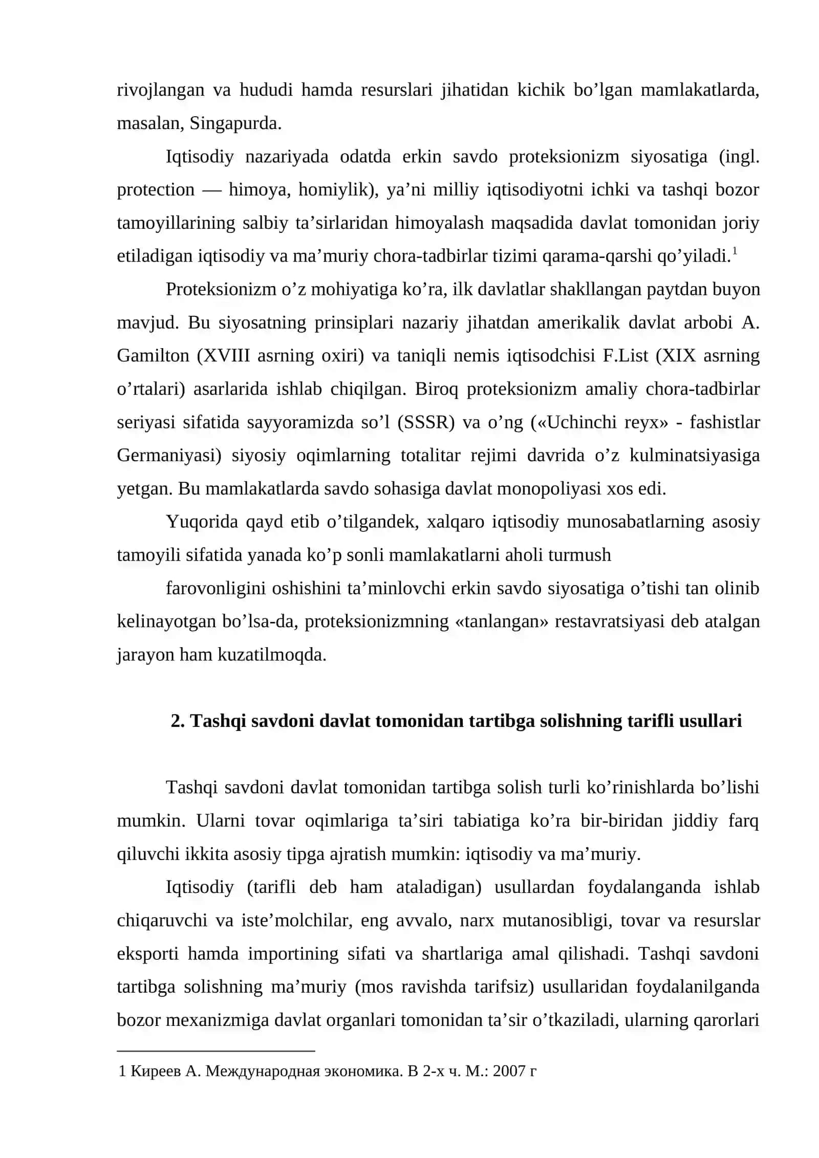 Tashqi savdoni tartibga solishning notarif usullari 3