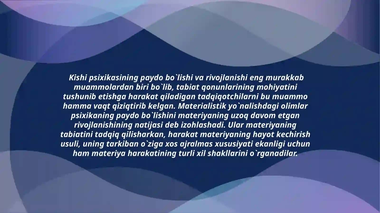 INSON PSIXIKASINING ONTOGENEZDA RIVOJLANISHI 3