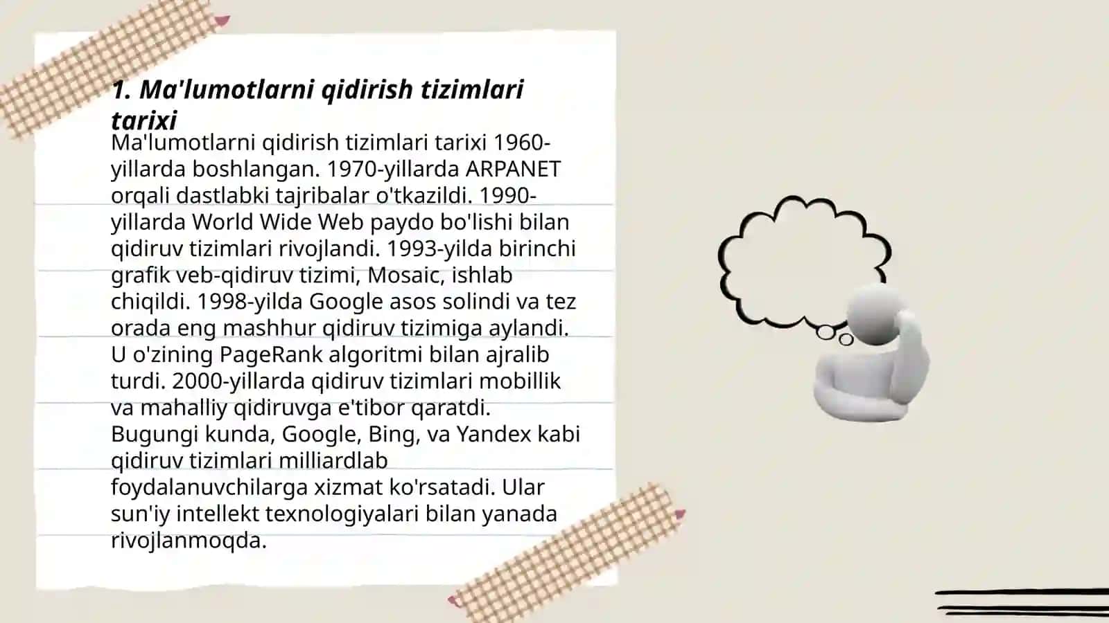 Ma'lumotlarni qidirish tizimi 3