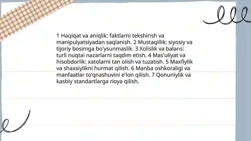 Media vositalarida axborotning etikasi va masuliyati 3