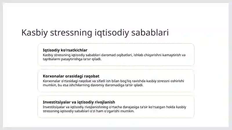 Kasbiy stress 3