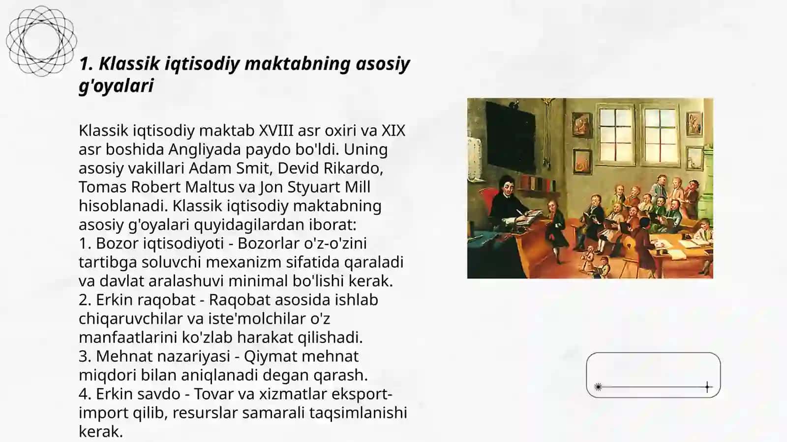 Klassik iqtisodiy maktabning to'la shakllanishi 3