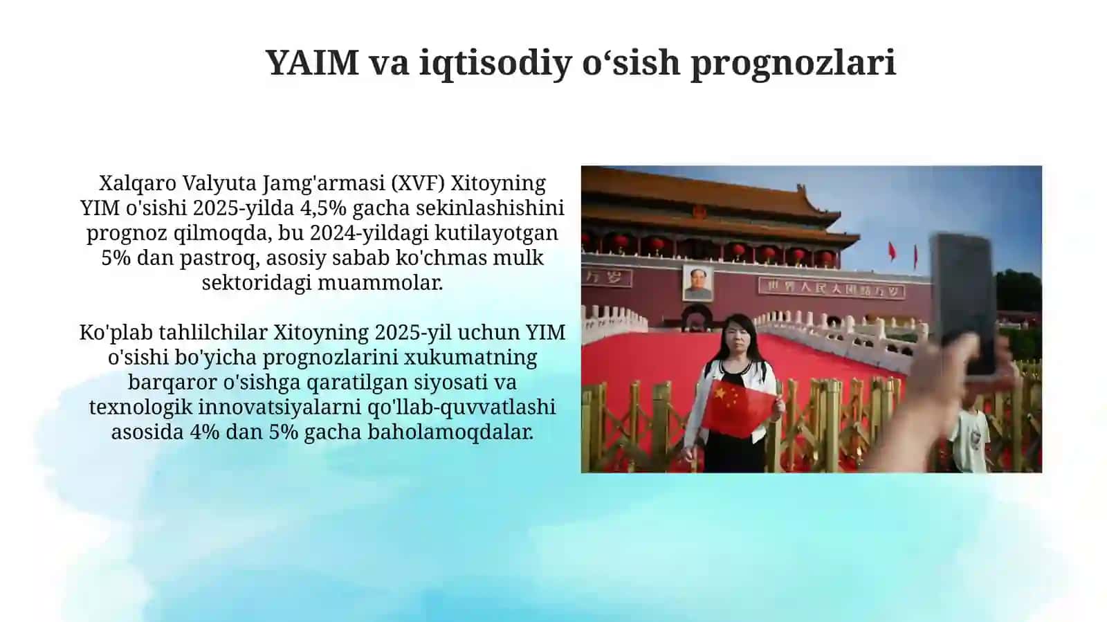 Xitoy Xalq Respublikasi Iqtisodiyoti 2025 yil 3