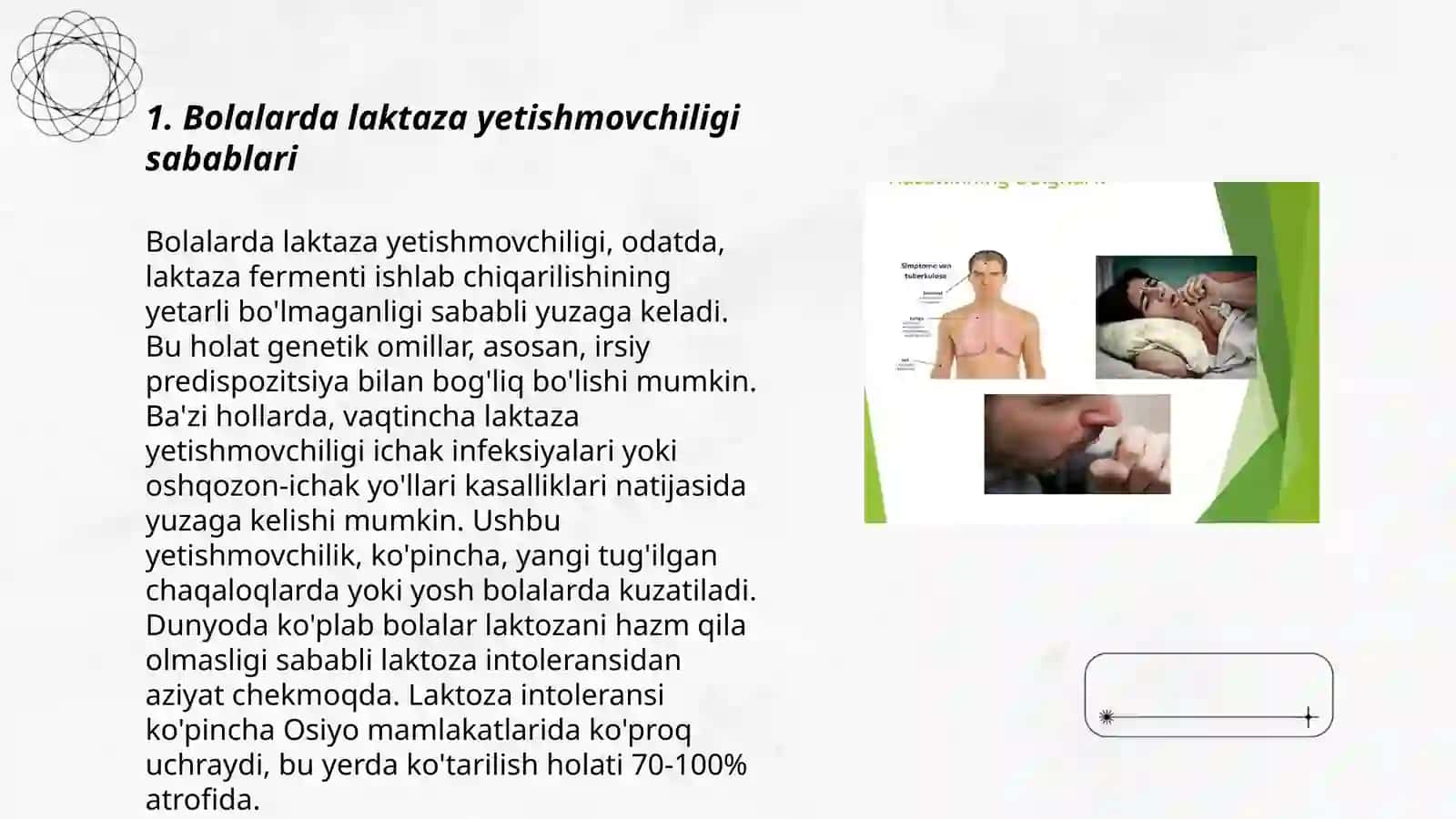Bolalarda birlamchi va ikkilamchi laktaza yetishmovchiligi 3