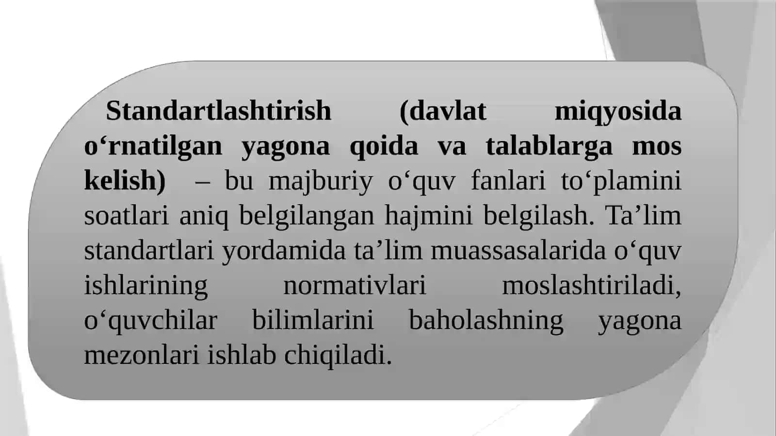 O’rtamaxsusvakasb-hunarta'limimazmuni.Davlatta’limstandarti 3