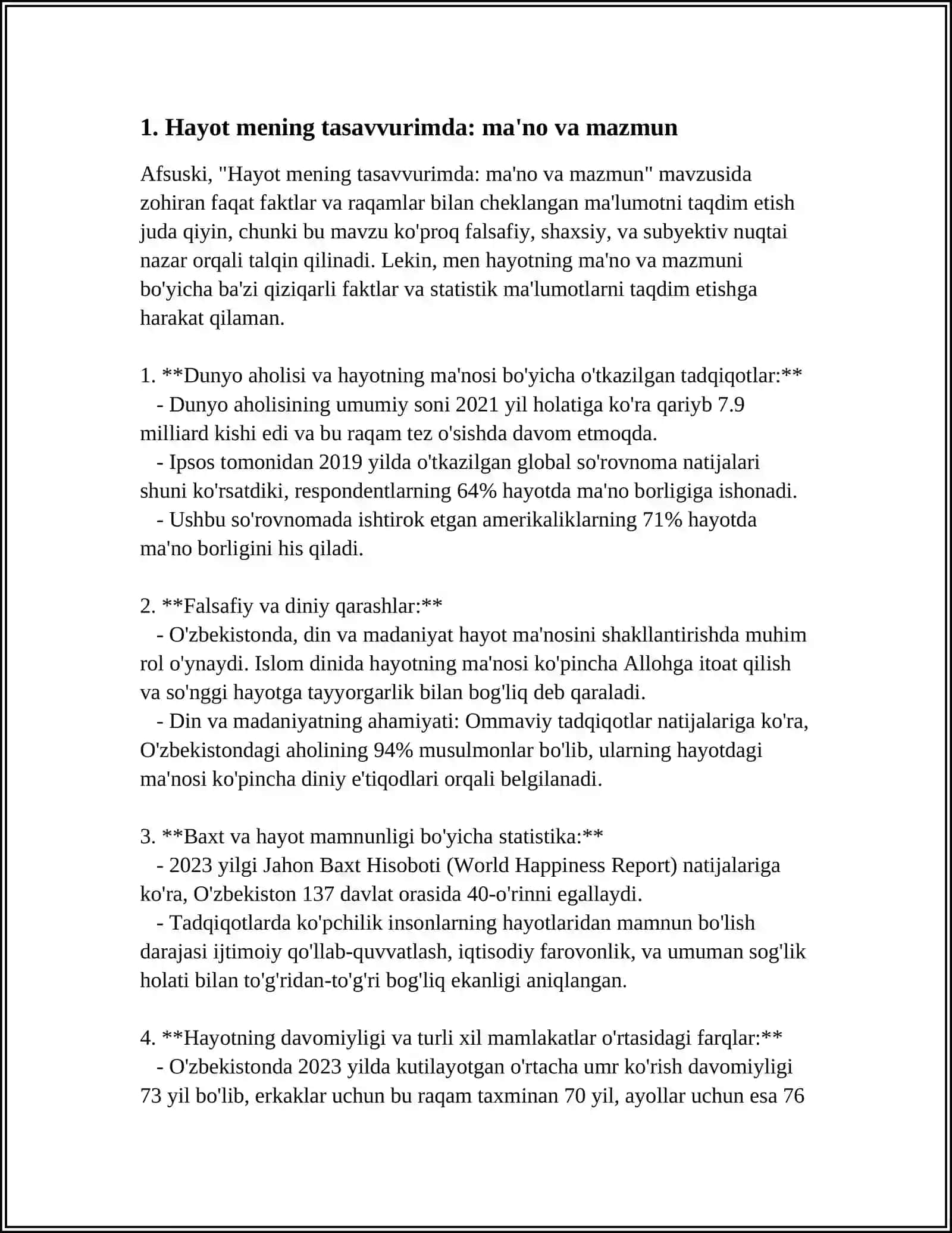 HAYOT MENING TASAVVURIMDA SHU MAVZUDA INSHO 3