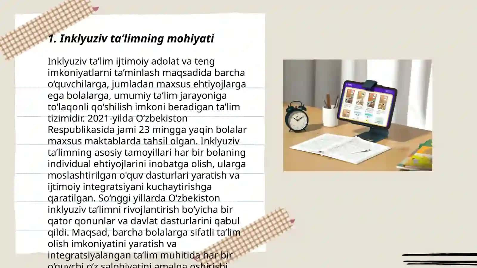 Inklyuziv ta'limning xususiyatlari 3