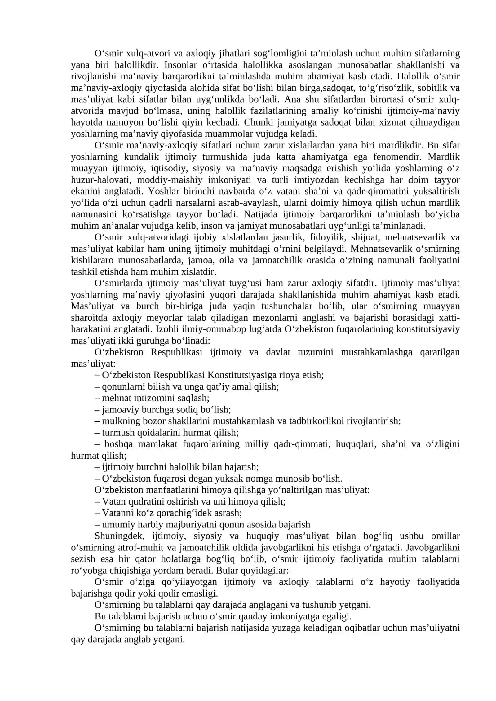 8-mavzu. O‘smirlik davrida shaxsning shakllanishi 3